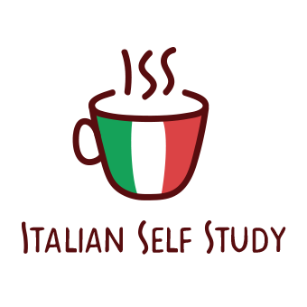 Italian Self Study Logo - White BG