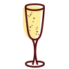 Prosecco Icon drawn by Aein Hope